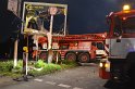 VU LKW umgestuerzt Feldkassel Industriestr Robert Boschstr P171